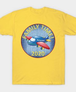 Family Plane Trip T-Shirt AI
