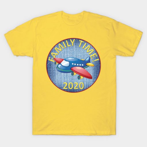 Family Plane Trip T-Shirt AI