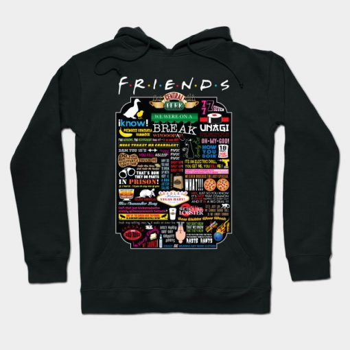 Friends Quote's Hoodie AI