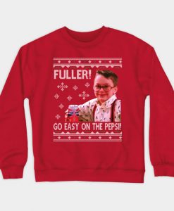 Fuller Go Easy Home Alone Christmas Knit Crewneck Sweatshirt AI