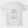 Happiness Quotes T-Shirt AI