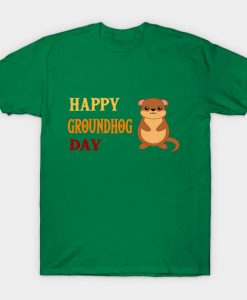 Happy Groundhog Day T-Shirt AI