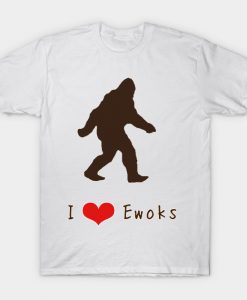 I Heart Ewoks T-Shirt AI