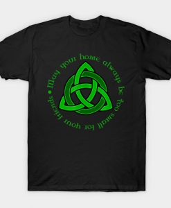 Irish Celtic Trinity Knot Shirt with Celtic Quote T-Shirt AI