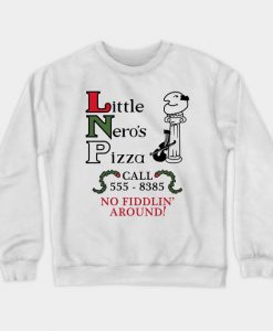 Little Nero's Pizza Crewneck Sweatshirt AI