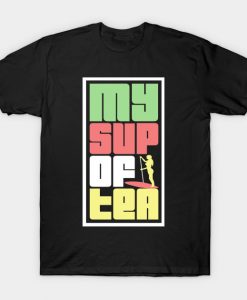 My SuP of Tea paddleboard design T-Shirt AI