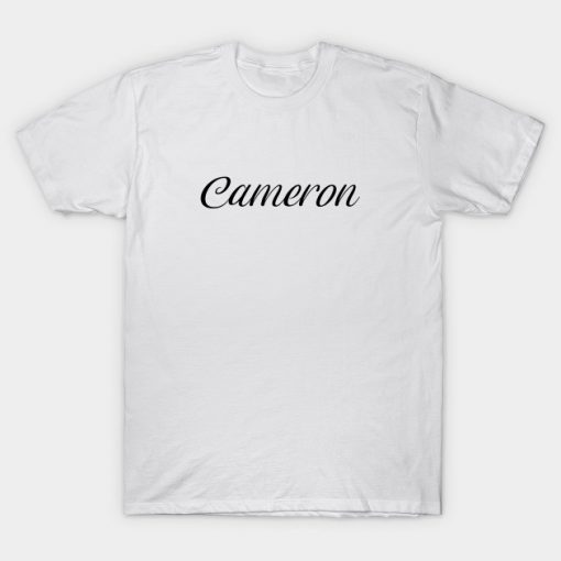 Name Cameron T-Shirt AI