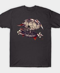 Pirate Airship T-Shirt AI