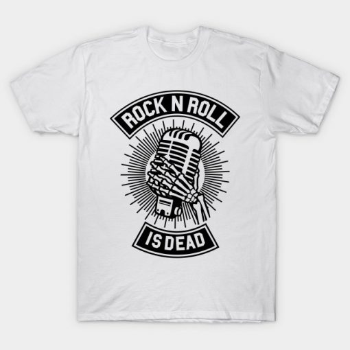 Rock N Roll Is Dead T-Shirt AI