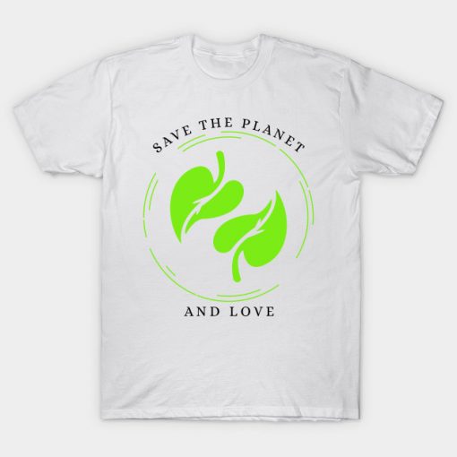 Save our Planet T-Shirt AI