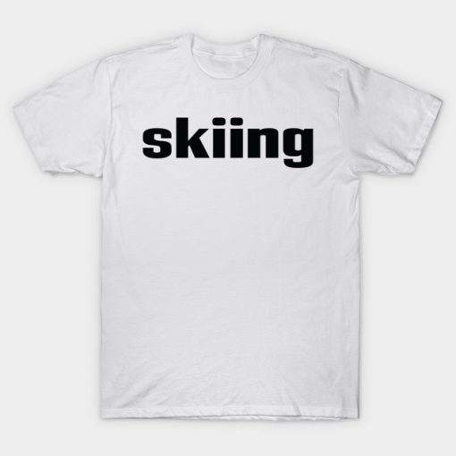 Skiing T-Shirt AI
