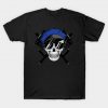Skull Police Officer Skull T-Shirt AI