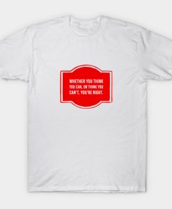 Success Quotes T-Shirt AI