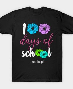 VSCO Girl 100th Day of School T-Shirt AI