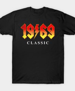 50th Birthday Gift 1969 Classic Rock Legend T-Shirt AI