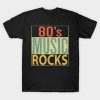 80s Music Rocks T-Shirt AI
