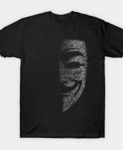 Anonymous Hacktivist T-Shirt AI