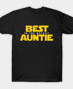 Best Auntie in the Galaxy T-Shirt AI