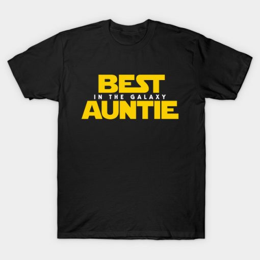 Best Auntie in the Galaxy T-Shirt AI