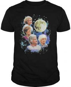 Bioworld The Golden Girls Women's Four Golden Girls Moon T-Shirt AI