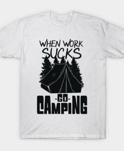 Camping T Shirt AI