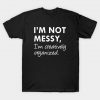 Creatively Organized T-Shirt AI