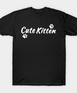Cute Kitten T-Shirt AI