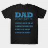 Dad Throws Kids In The Air Father's Day Gift Dad T-Shirt AI