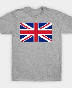 English Union Jack Flag T-Shirt AI