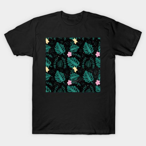 Galaxy Stars Nature Pattern T-Shirt AI