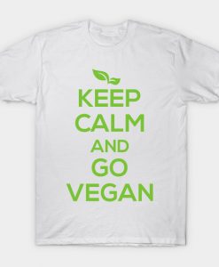 Go vegan T-Shirt AI