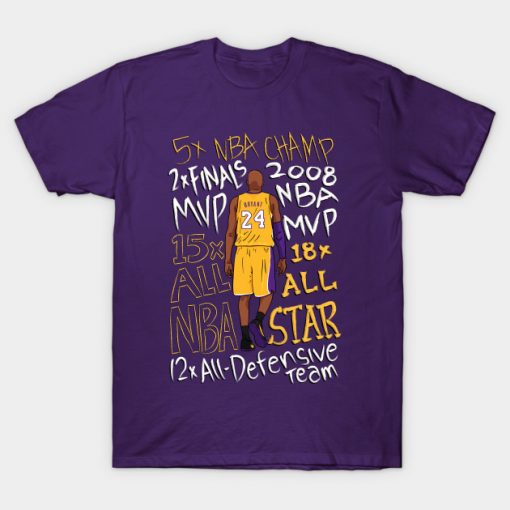 Bryant Accolades T-Shirt AI