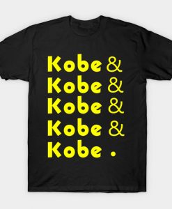 Kobe & Kobe Bryant T-Shirt AI