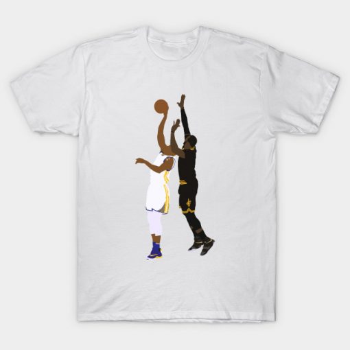 LeBron James Block On Andre Iguodala T-Shirt AI