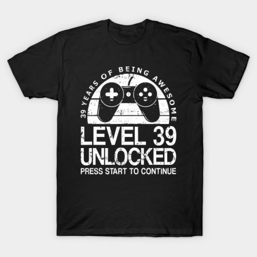 Level 39 Unlocked T-Shirt AI