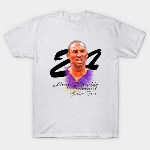 Mamba Mentality Face Kobe Bryant T-Shirt AI