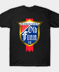 Old Finn Vintage Beer Label Classic Sisu Finnish Suomi Tee T-Shirt AI