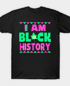 Pink And Green Aka Black History T-Shirt AI