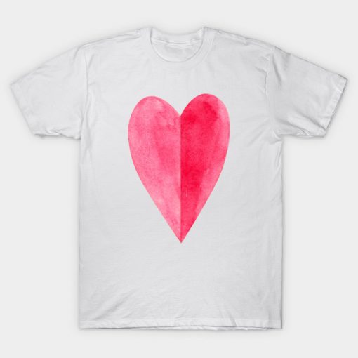 Red heart T-Shirt AI