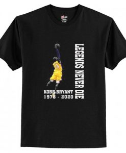 Rip Kobe Bryant O’Mamba Legends Never Die Lakers Basketball T-Shirt AI