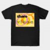 Share vibes T-Shirt AI