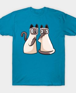 Siamese Cats T-Shirt AI