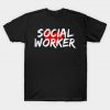 Social Work Heart T-Shirt AI