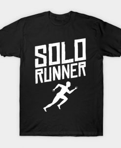 Solo Runner Design for Runners T-Shirt AI