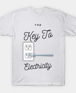 The key to electricity T-Shirt AI