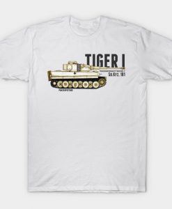 Tiger I Late Tiger Tank T-Shirt AI