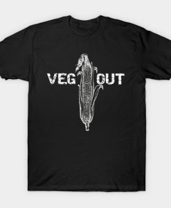 Veggies Veg Out Corn T-Shirt AI