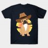 Western French Bulldog Dog Texas Rodeo South Kids Country T-Shirt AI