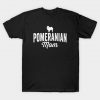Womens Pomeranian Mom Dog lovers T-Shirt AI