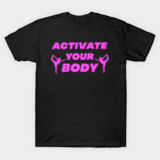 Activate your Body Yoga Fitness athlete T-Shirt AI